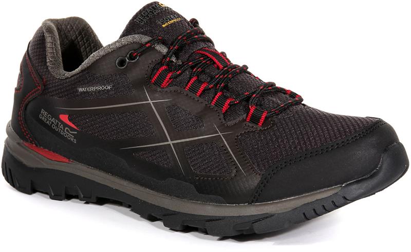 Regatta Mens Kota Low Waterproof Walking Shoes-5