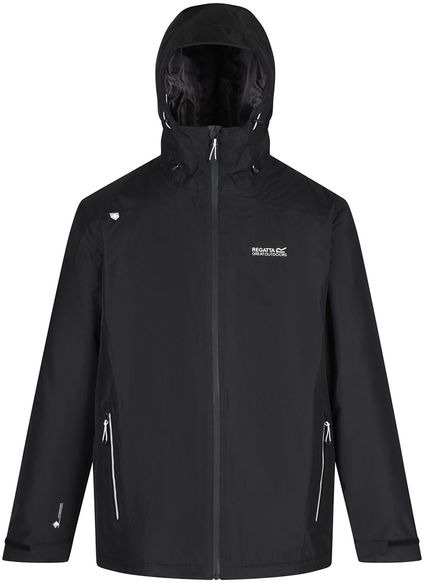 men's thornridge ii waterproof insulated walking jacket ash black