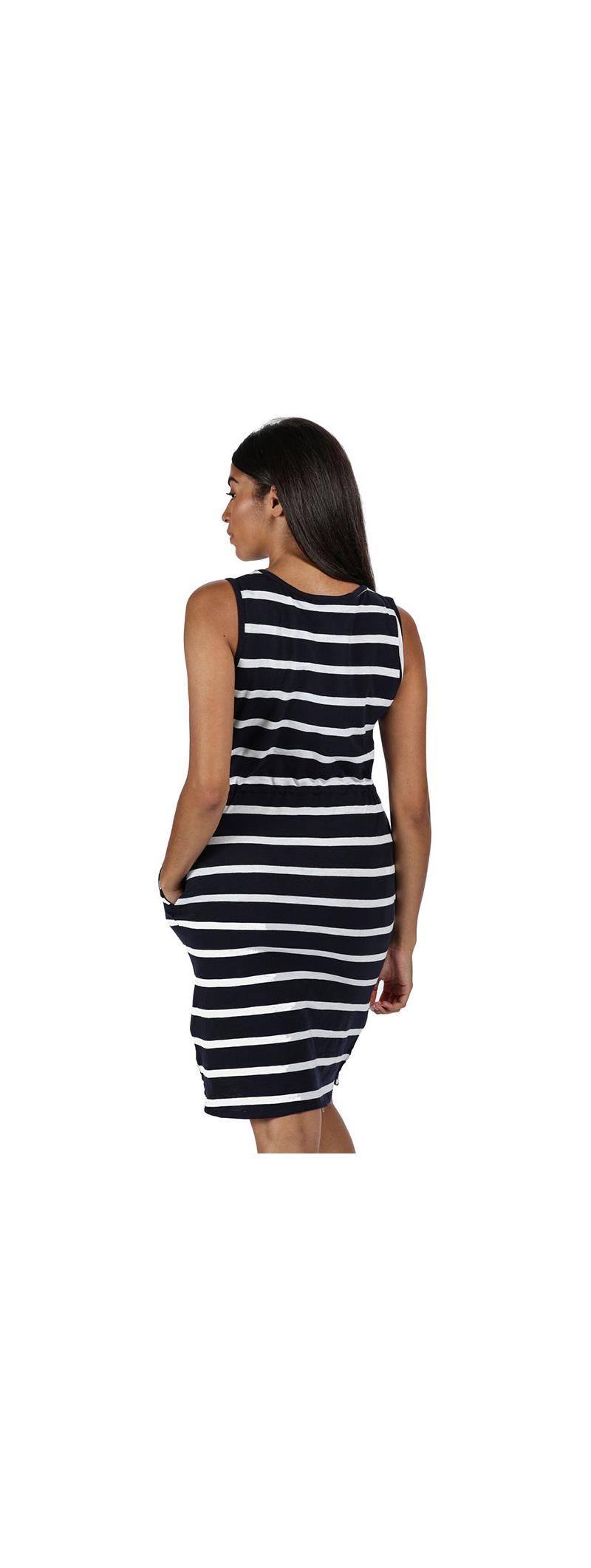 Regatta Womens Felixia Striped Sleeveless Dress-5