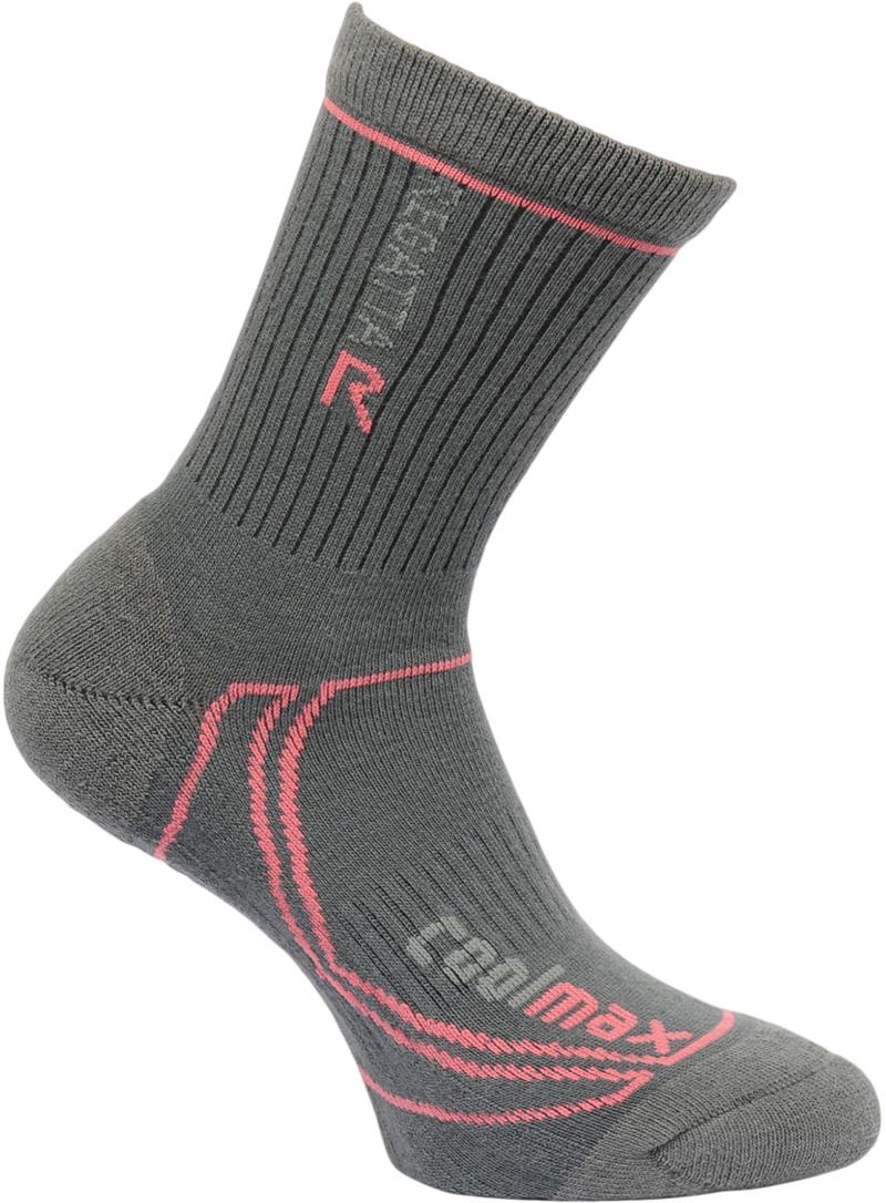 Regatta Womens 2 Season Coolmax Trek and Trail Socks-2