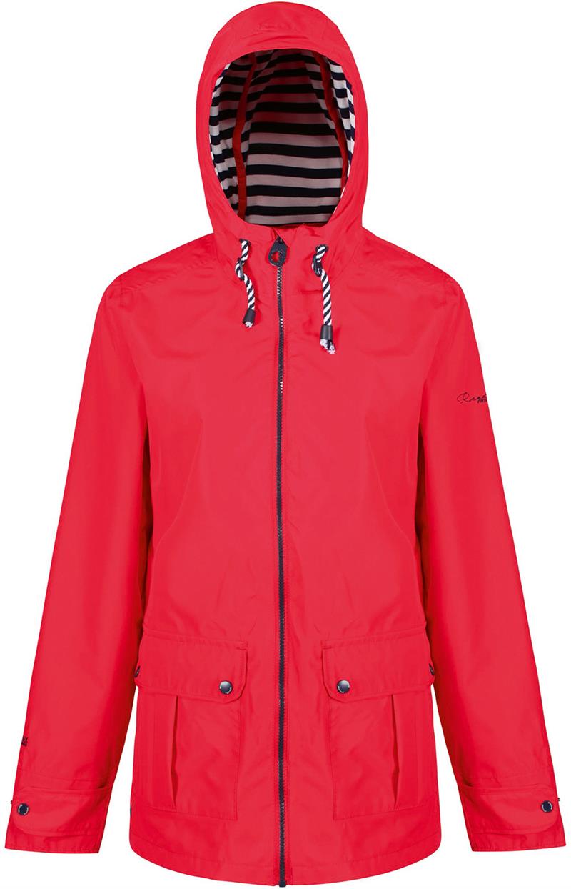 Regatta Womens Bayeur II Lightweight Waterproof Hooded Jacket OutdoorGB