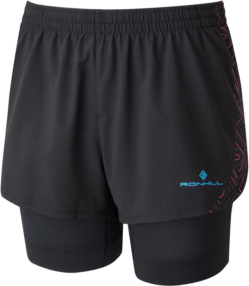 Ronhill Womens Infinity Marathon Twin Running Shorts-3