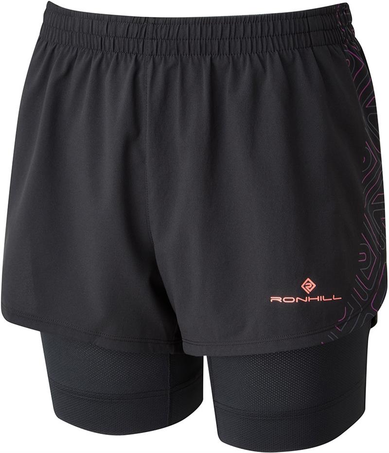 Ronhill Womens Infinity Marathon Twin Running Shorts-5