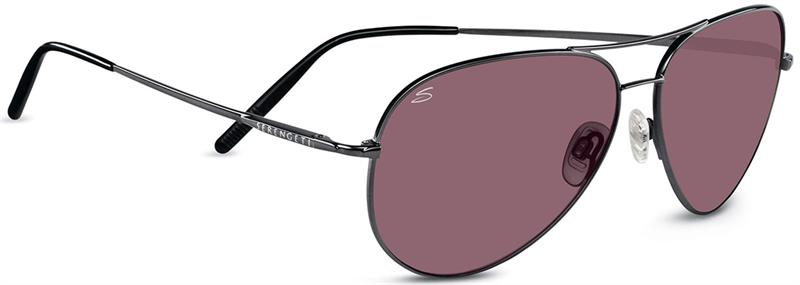 Serengeti Medium Aviator Sunglasses-2