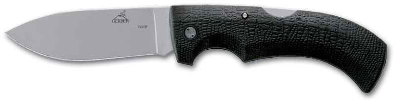 Gerber Gator 154cm Drop Point Fine Edge Folding Knife-1