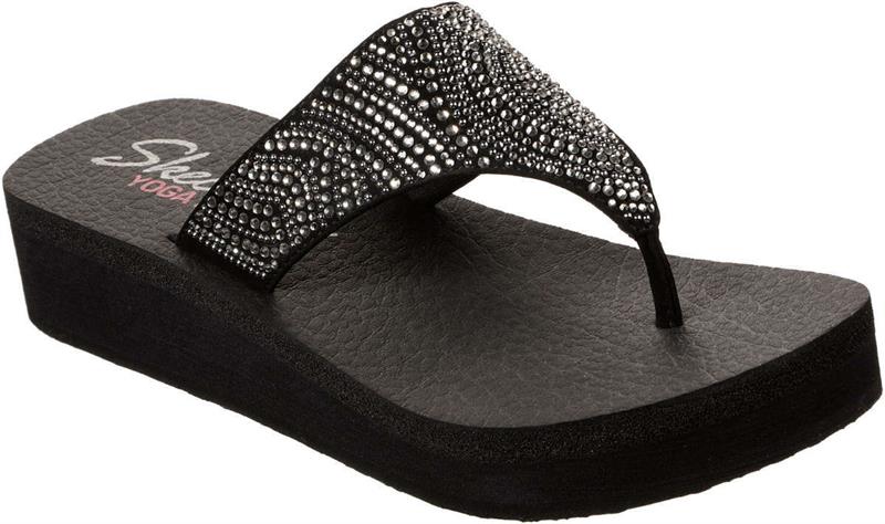 Skechers Womens Vinyasa Stone Candy Sandals-1