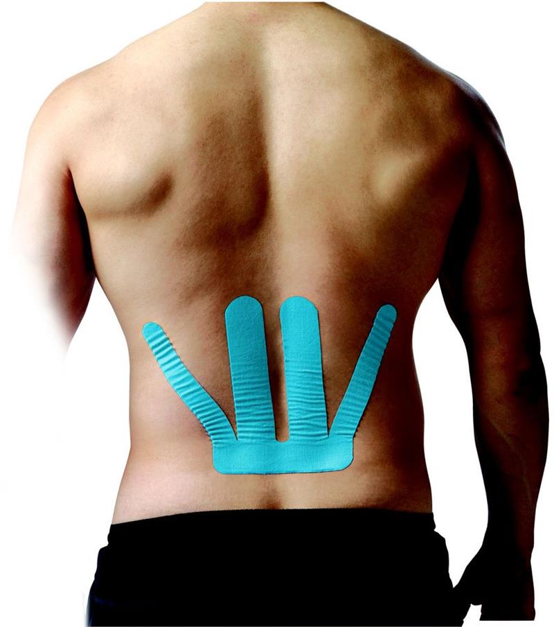 SpiderTech Lower Back Pre-Cut Kinesiology Tape-1