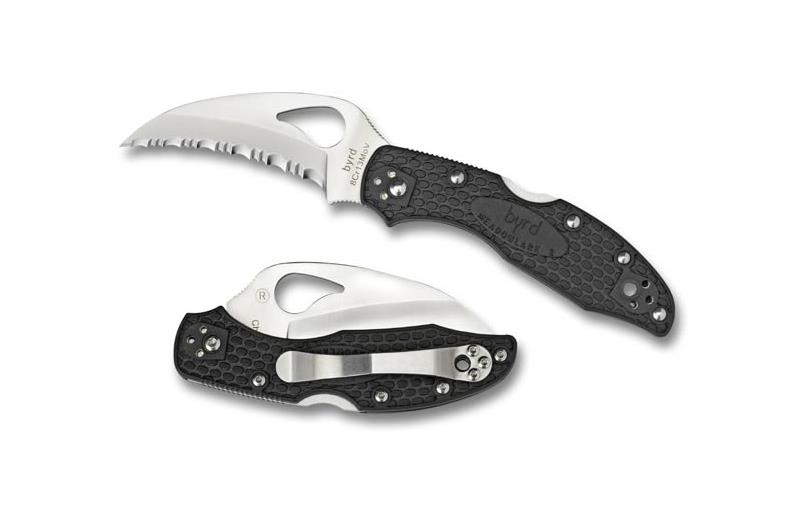 Byrd Hawkbill FRN Handle Folding Knife BY22BK-1