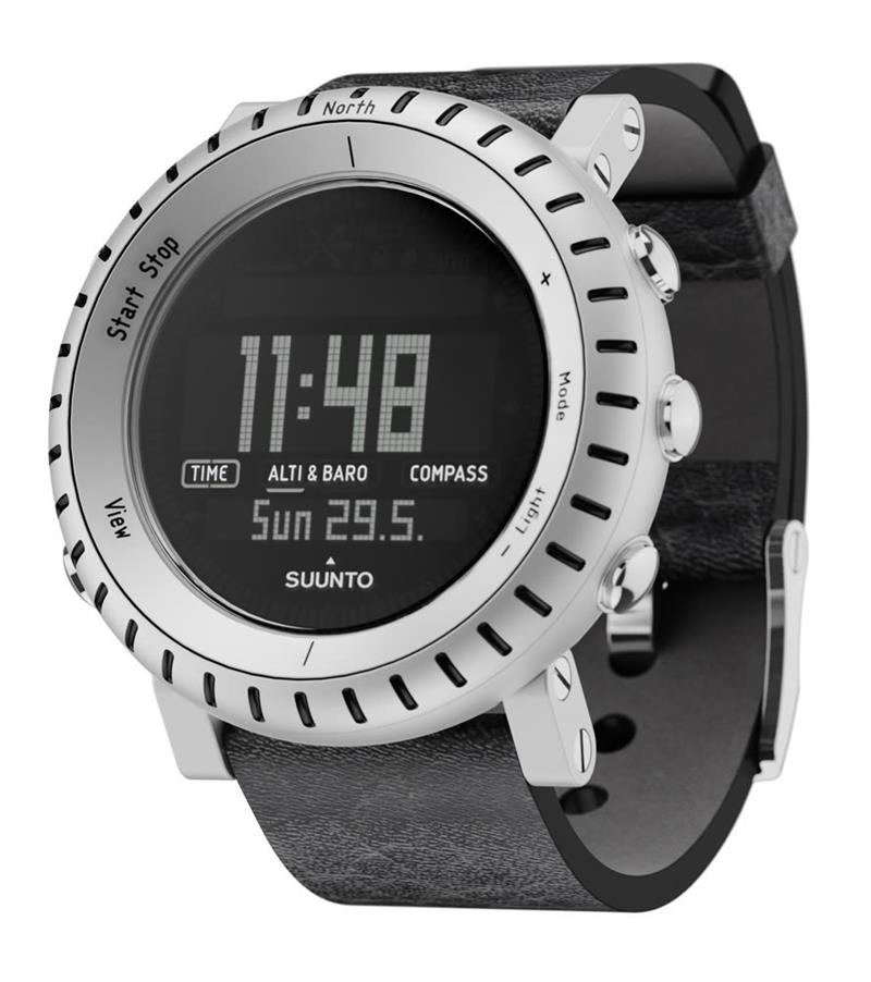 Suunto Core Aluminium Black Leather Watch-3