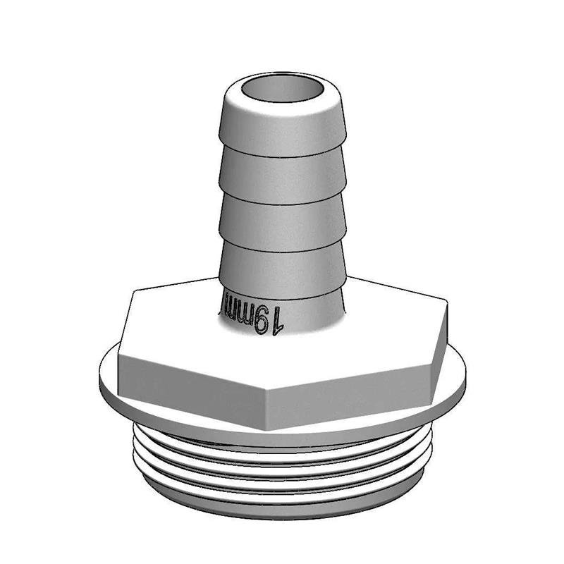 TruDesign Aquavalve Hose Tail BSP-2