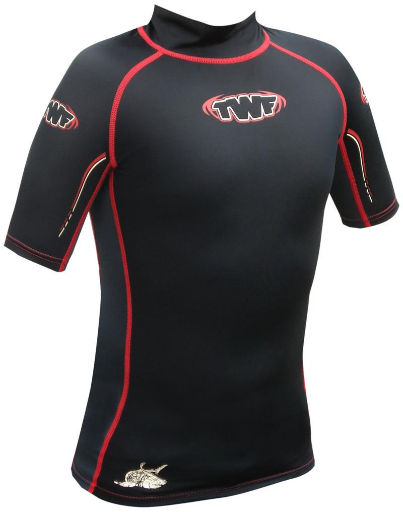 The Wetsuit Factory Short Sleeve Kids Rash Vest-5