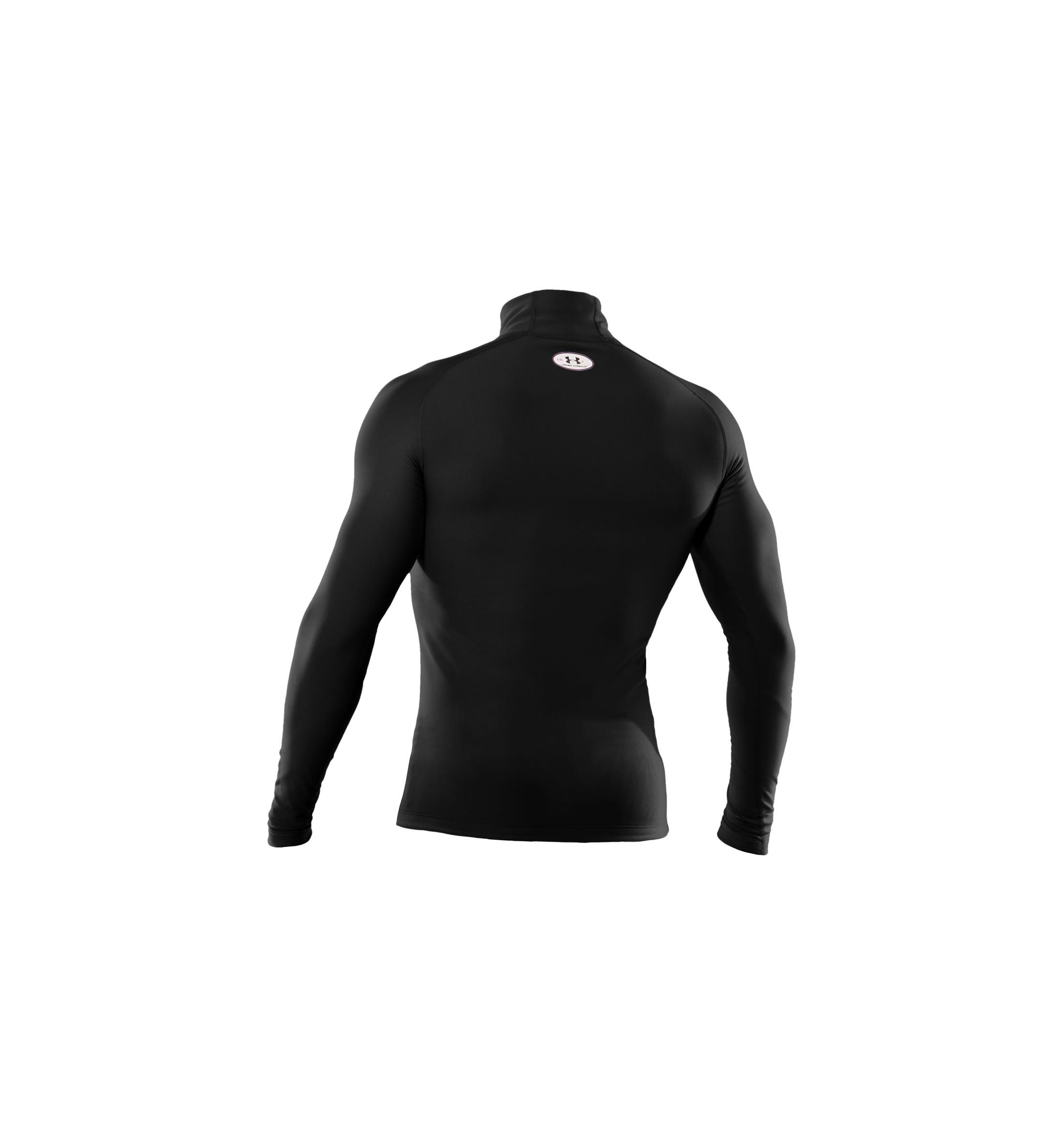 Under Armour Mens EVO ColdGear Compression Mock LS Baselayer Top OutdoorGB