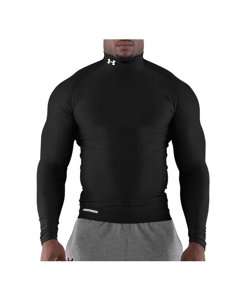 Under Armour Mens EVO ColdGear Compression Mock LS Baselayer Top OutdoorGB