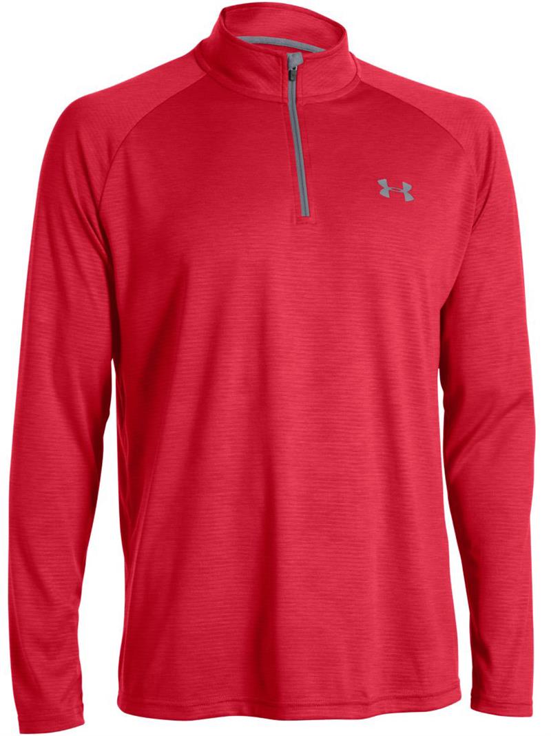 Under Armour Mens HeatGear Tech 1/4 Zip T-Shirt OutdoorGB