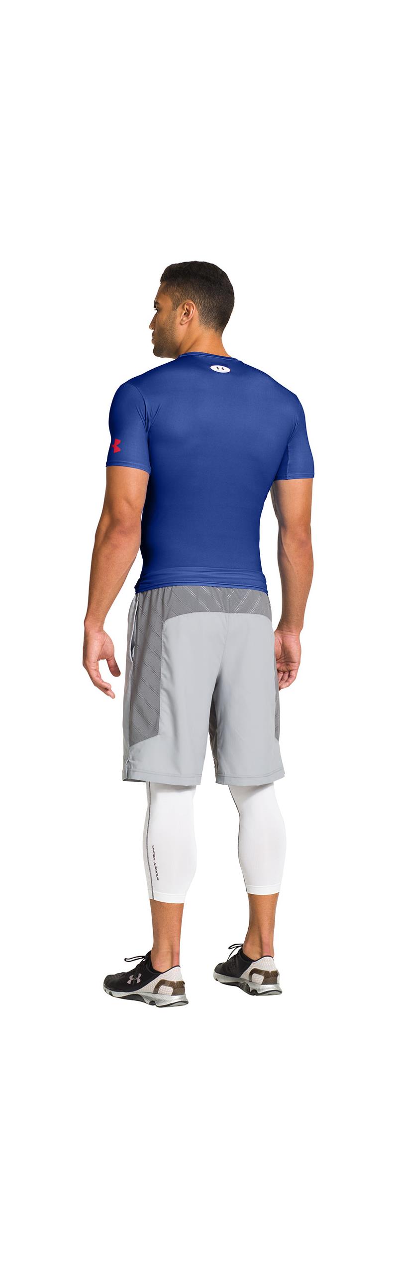 Under Armour Mens Alter Ego Compression Blue Superman Top-3