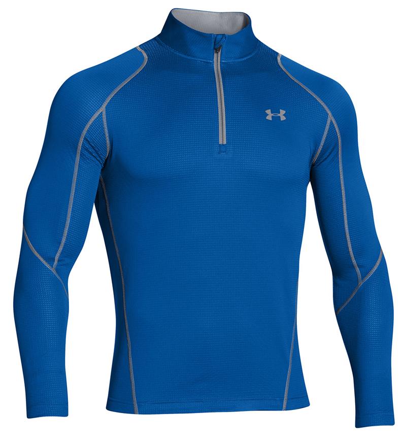 Under Armour Mens ColdGear Infrared Grid 1/4 Zip Mock-5