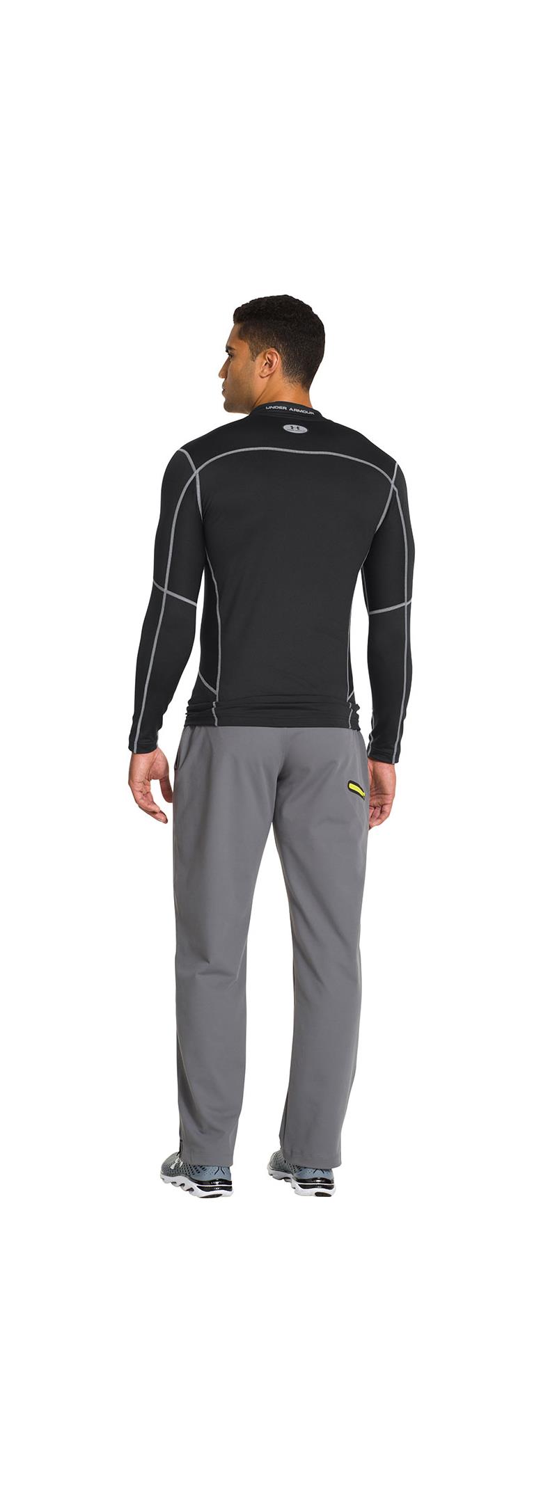 Under Armour Mens ColdGear EVO Compression Hybrid Mock-3