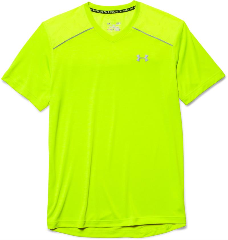 Under Armour Mens HeatGear ArmourVent Run V-Neck Short Sleeve T-Shirt-4