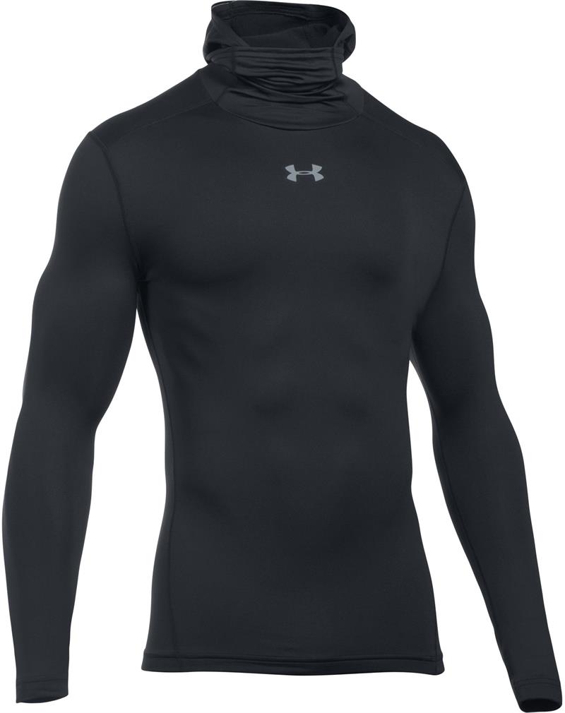 Under Armour Mens UA ColdGear Armour Compression Hoodie-1