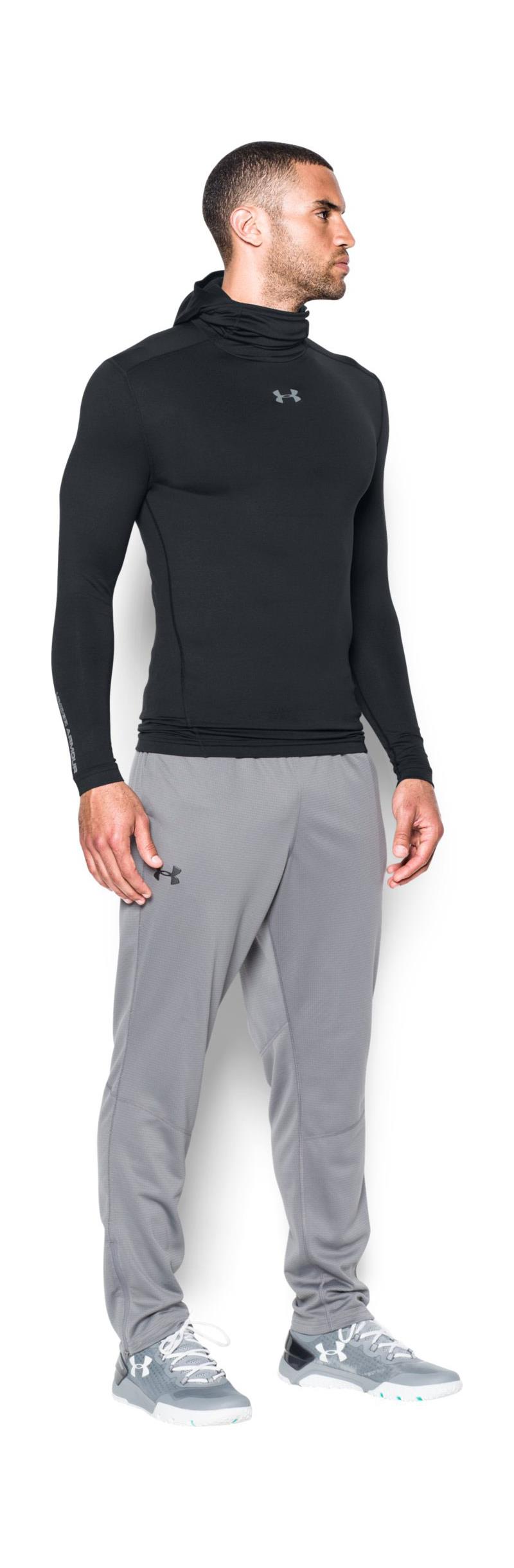 Under Armour Mens UA ColdGear Armour Compression Hoodie-3