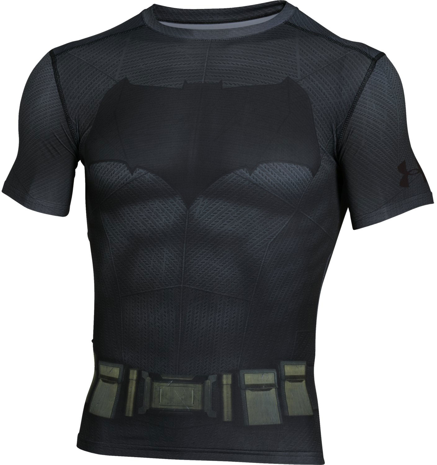 Under Armour Mens Transform Yourself Batman Suit Compression Shirt OutdoorGB