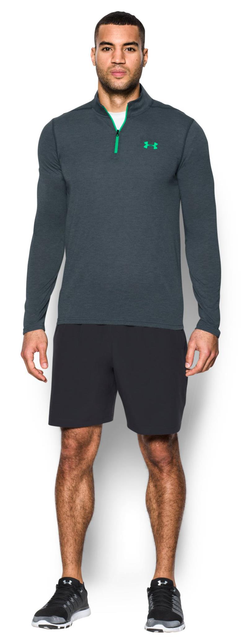 Under Armour Mens Threadborne Fitted 1/4 Zip Top-3