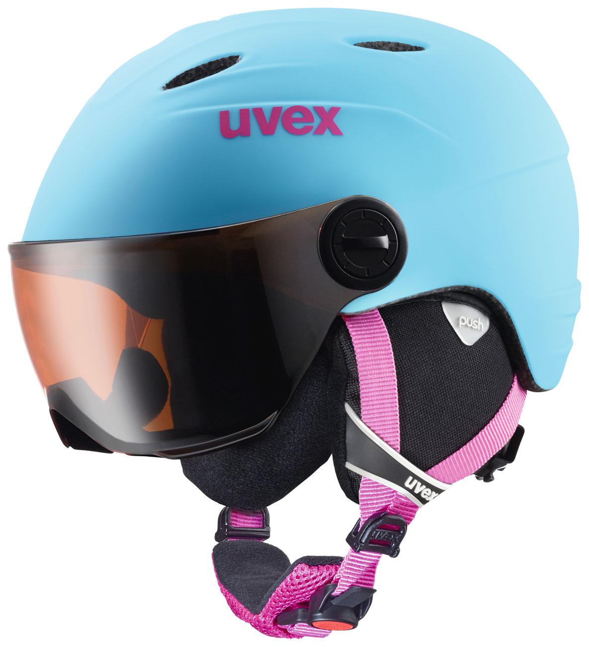 Kids ski helmet with hot sale visor