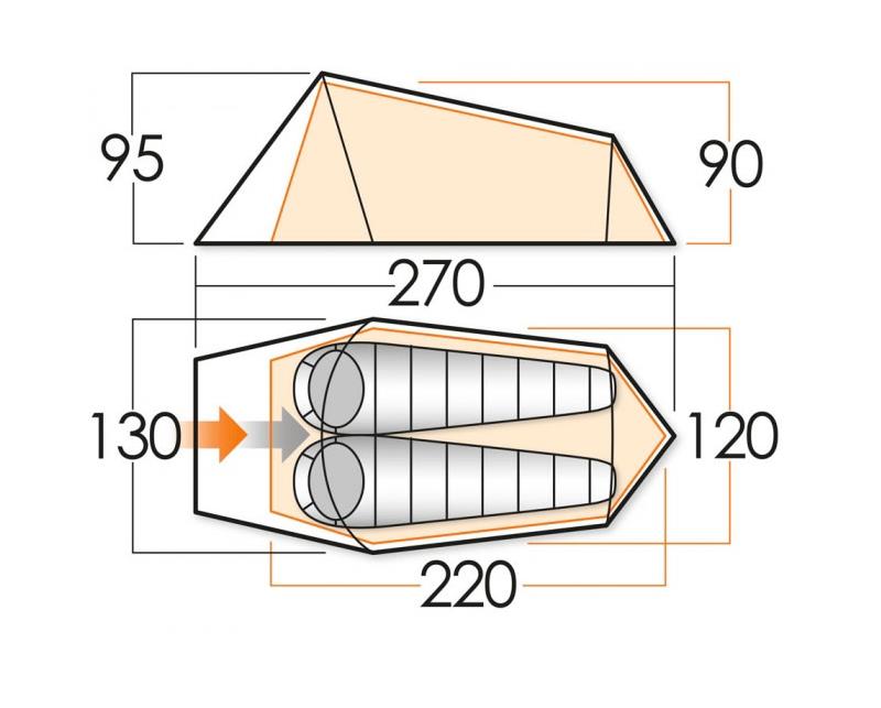 Vango Soul 200 2-Person Tent-2