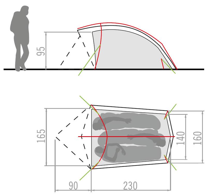Vaude Taurus 3-Person Tent-3