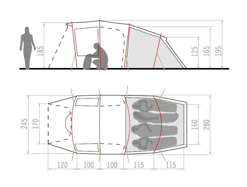 Vaude Opera XT 4-Person Tent-3