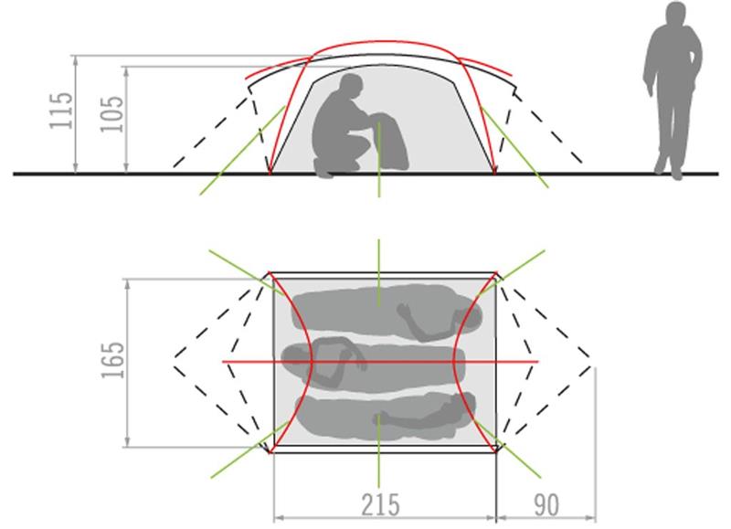 Vaude Mark UL 3 Person Tent-2