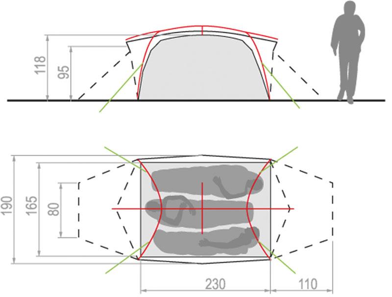 Vaude Mark 3-Person Tent-2