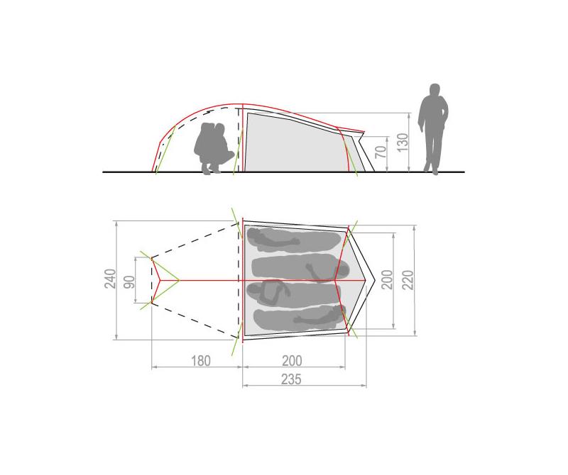 Vaude Mark XT 4-Person Tent-2