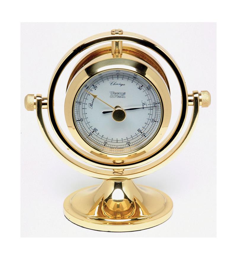 Weems and Plath Skipjack Clock and Barometer-3