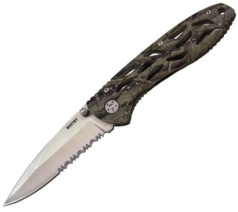 Whitby Camo Lock Knife LK127-1