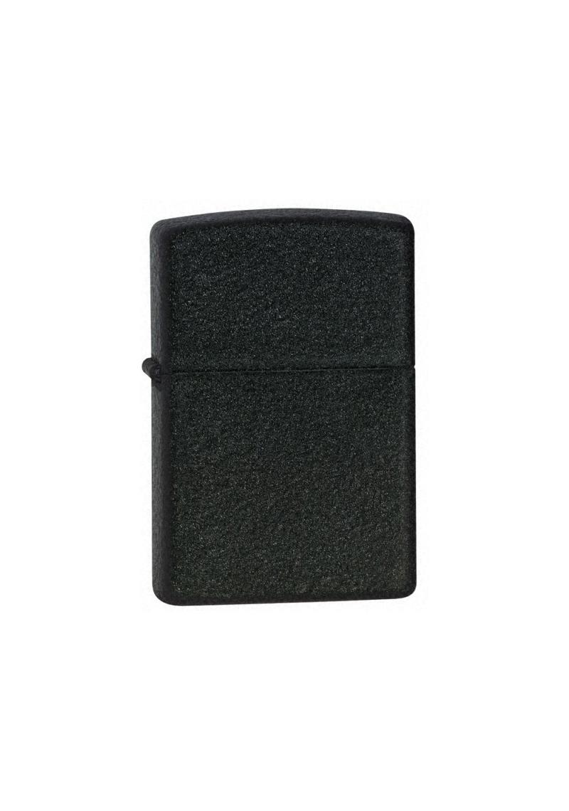 Zippo Black Crackle Lighter-1