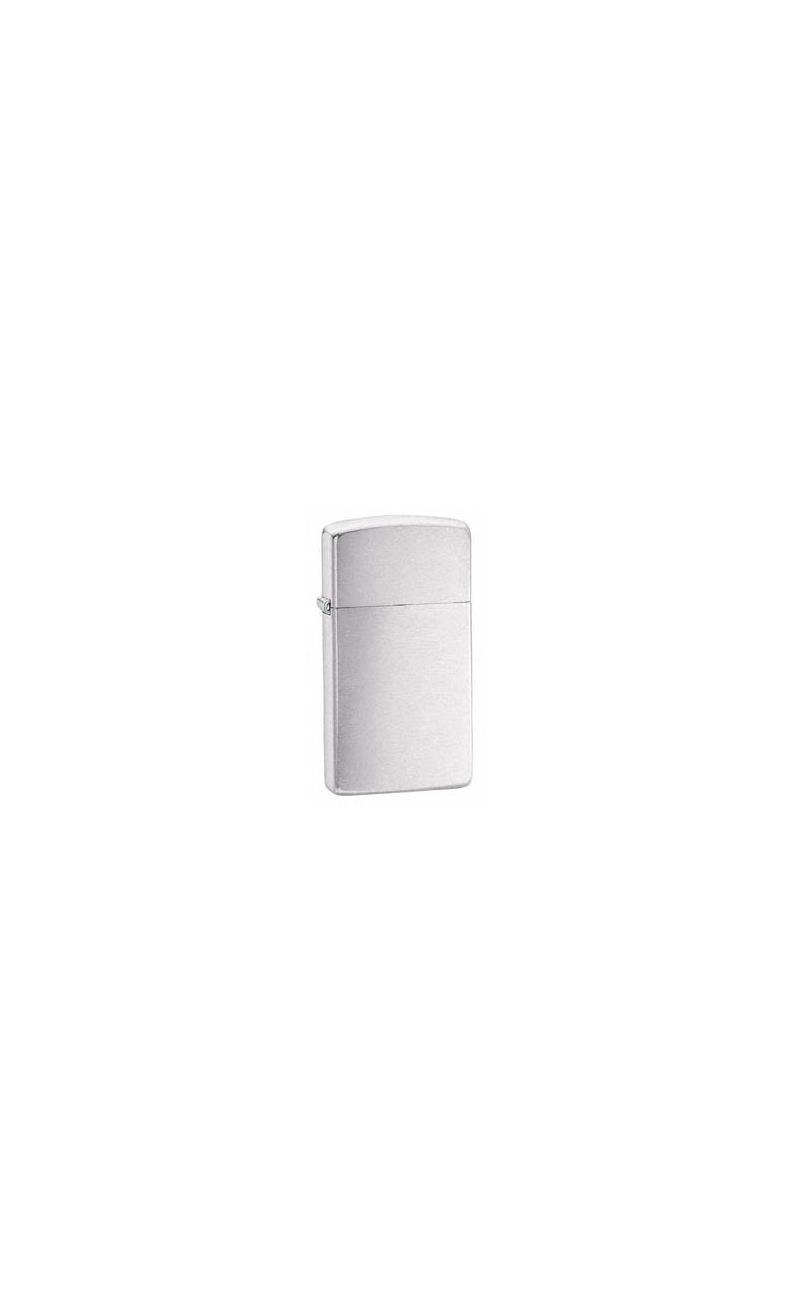 Zippo Brushed Chrome Slim Lighter-1