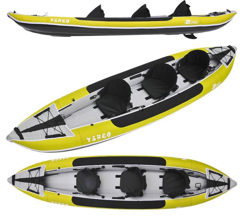 Z Pro Tango 300 3 Person Inflatable Kayak-3